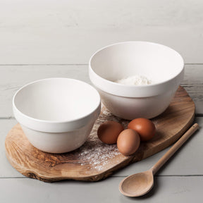 Porcelain Pudding Bowl, Set of 2