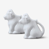 Porcelain Cow Milk Creamer Jug, Set of 2