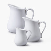 Porcelain Traditional Milk Jug, Set of 3