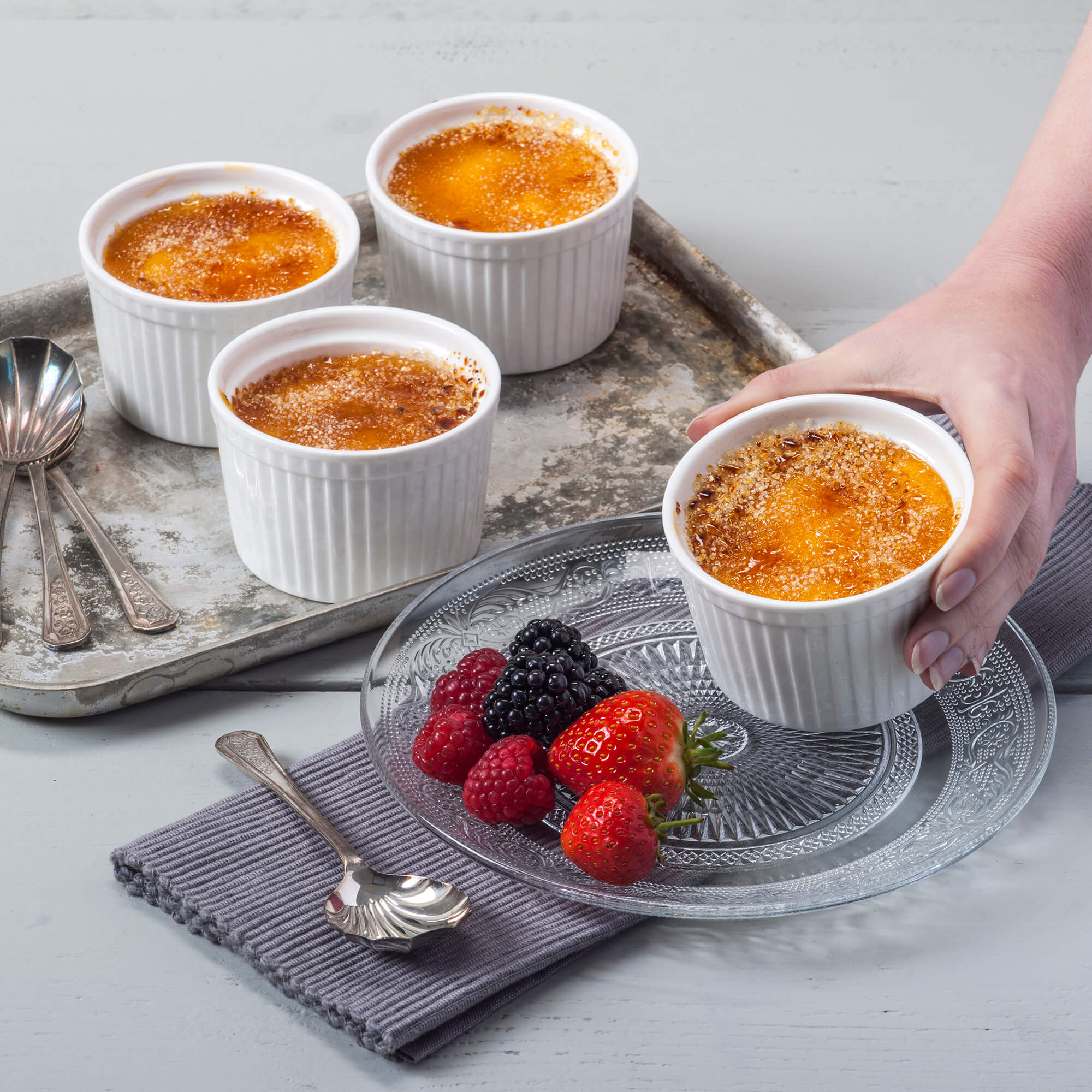 Wm Bartleet deep ramekin set