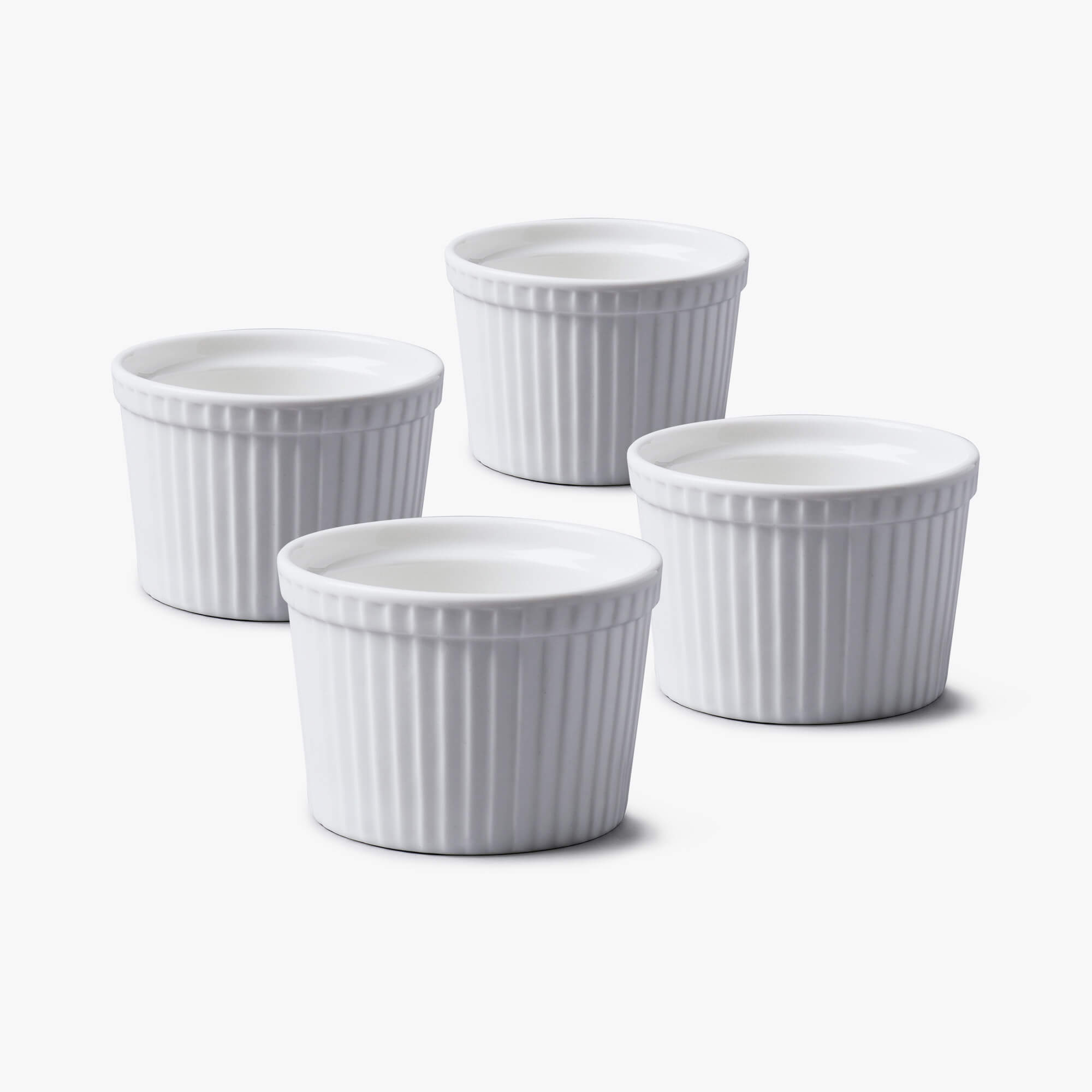 WM Bartleet Deep Ramekin (8cm) | Set of 4 | Porcelain Bakeware