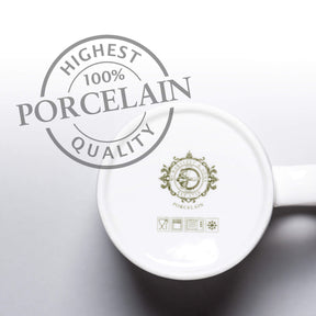 Porcelain Original Mug, 1 Pint, Set of 4