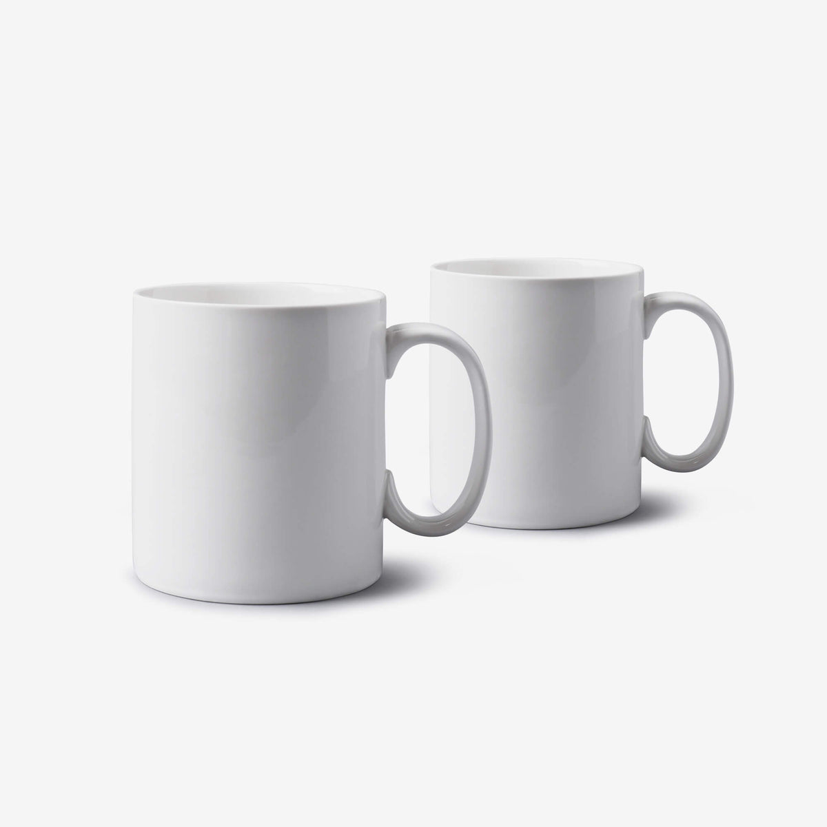 Porcelain Extra Large Original Mug, 1.2 Pint, Set of 2