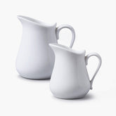 Porcelain Traditional Milk Jug, Set of 2
