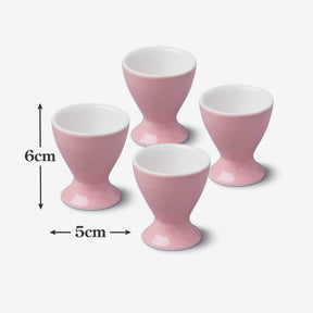 Porcelain Single Egg Cup, Set of 4