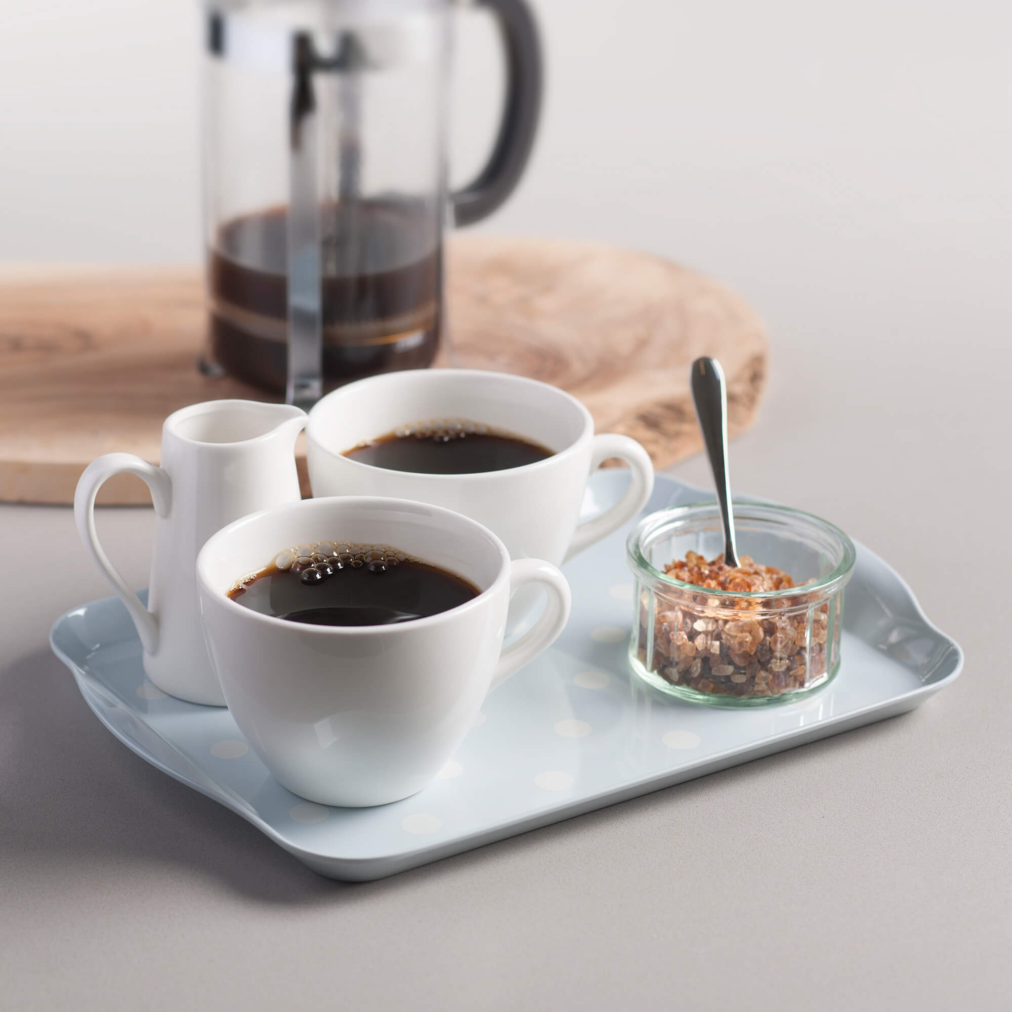Zeal Melamine Dotty Tray, Small
