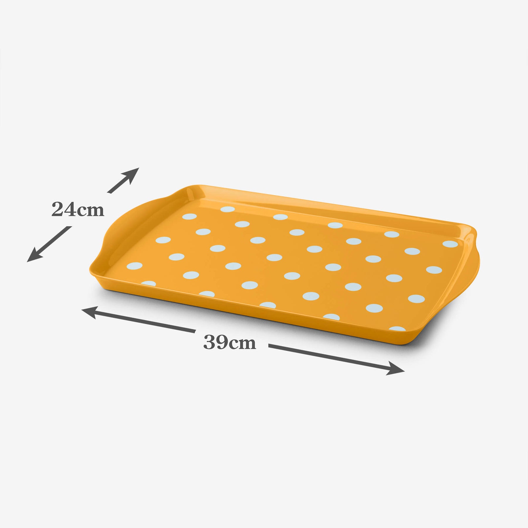 Melamine Dotty Tray, Medium