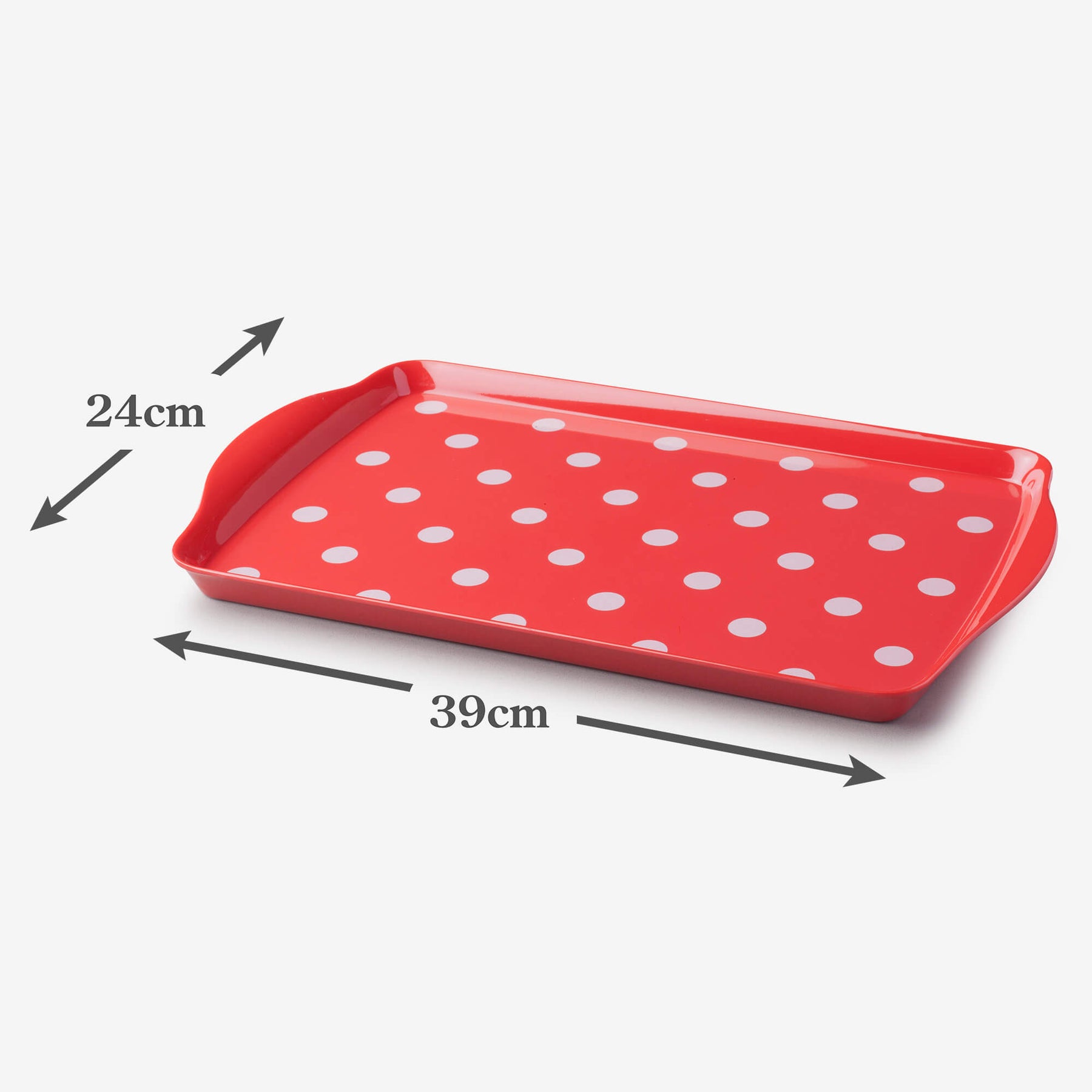 Melamine Dotty Tray, Medium