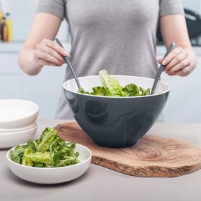 Melamine Salad Bowl & Servers Set