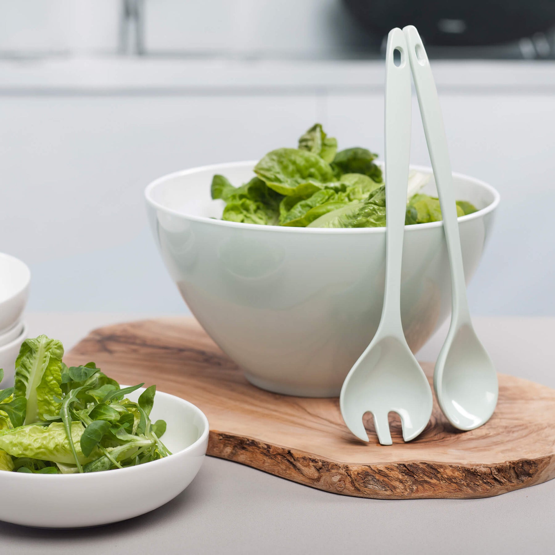 Melamine Salad Bowl & Servers Set