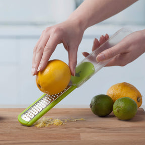 Fine Cheese Grater with Slide Out Handle