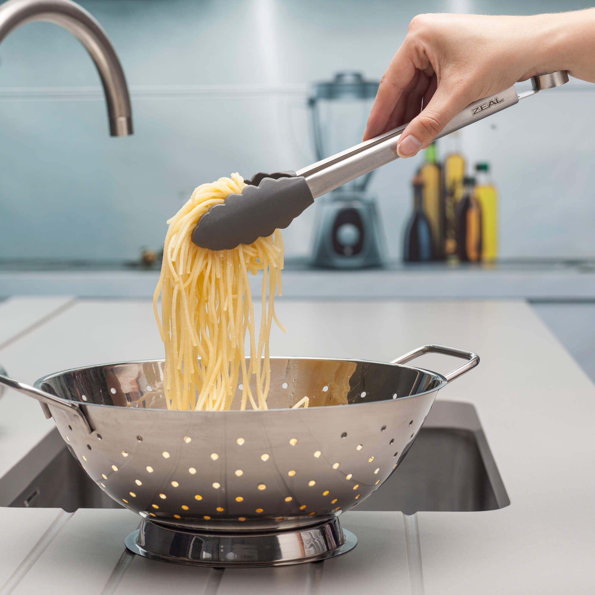 Zeal Silicone Cook’s Tongs, 25cm