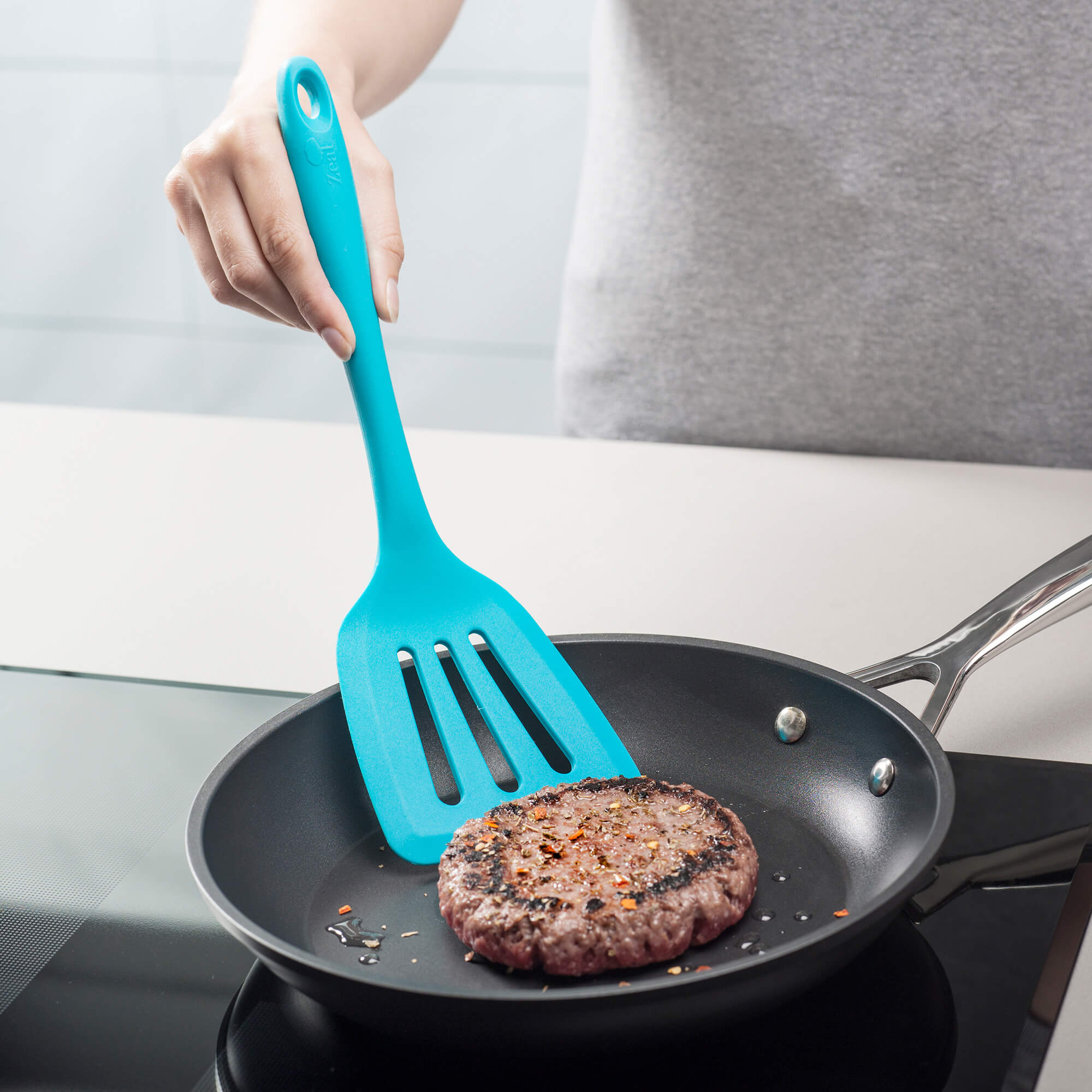 Zeal silicone cooking turner