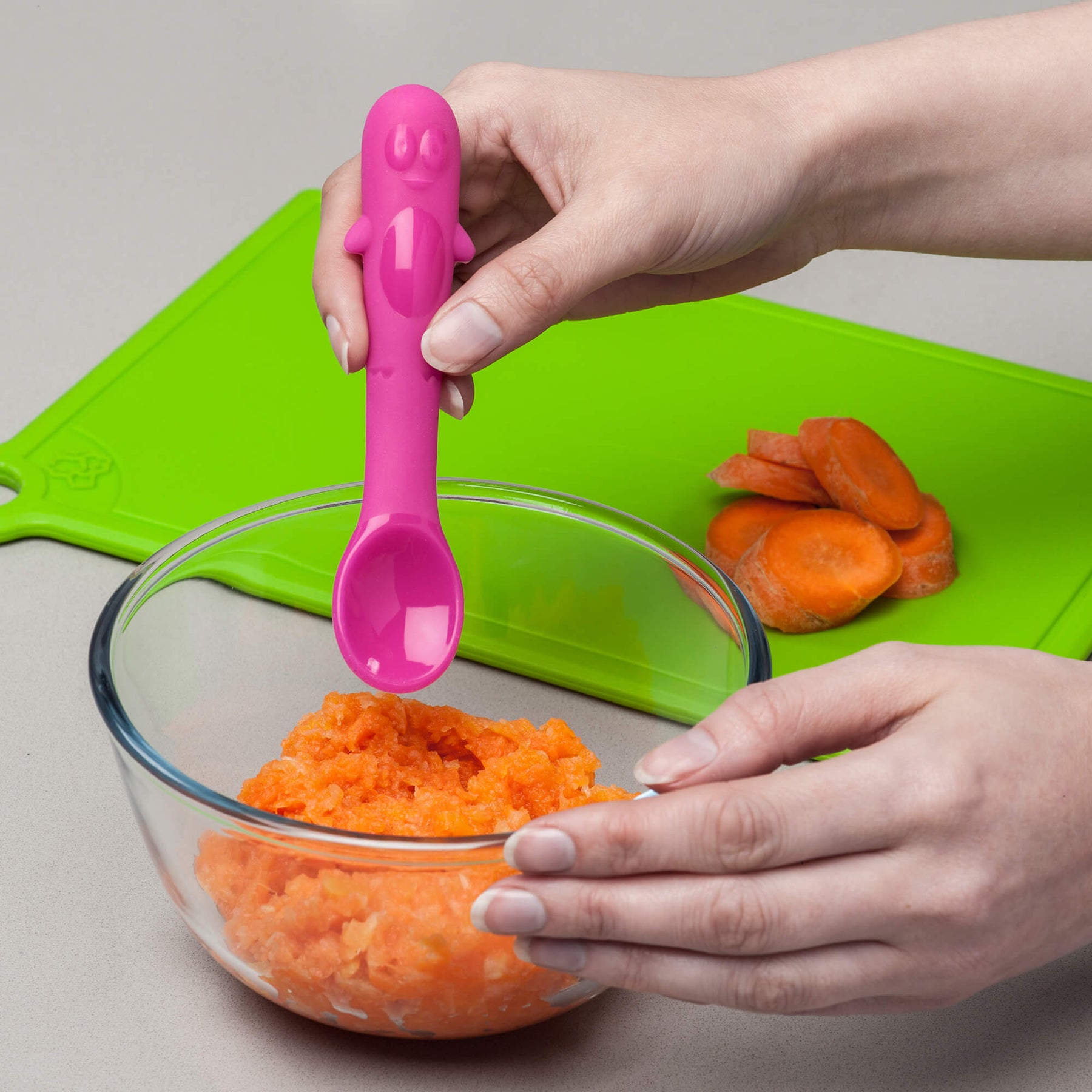 Silicone Baby Spoon