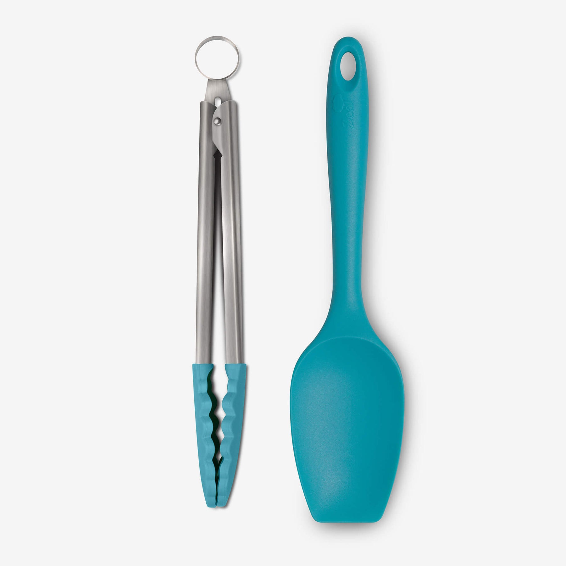 Silicone Kitchen Tongs & Spatula Spoon Set