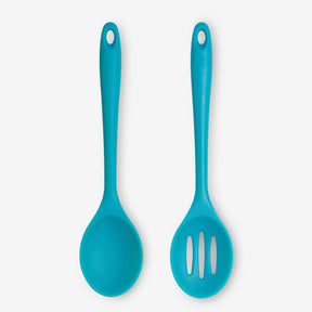 Silicone Spoon & Slotted Spoon Set