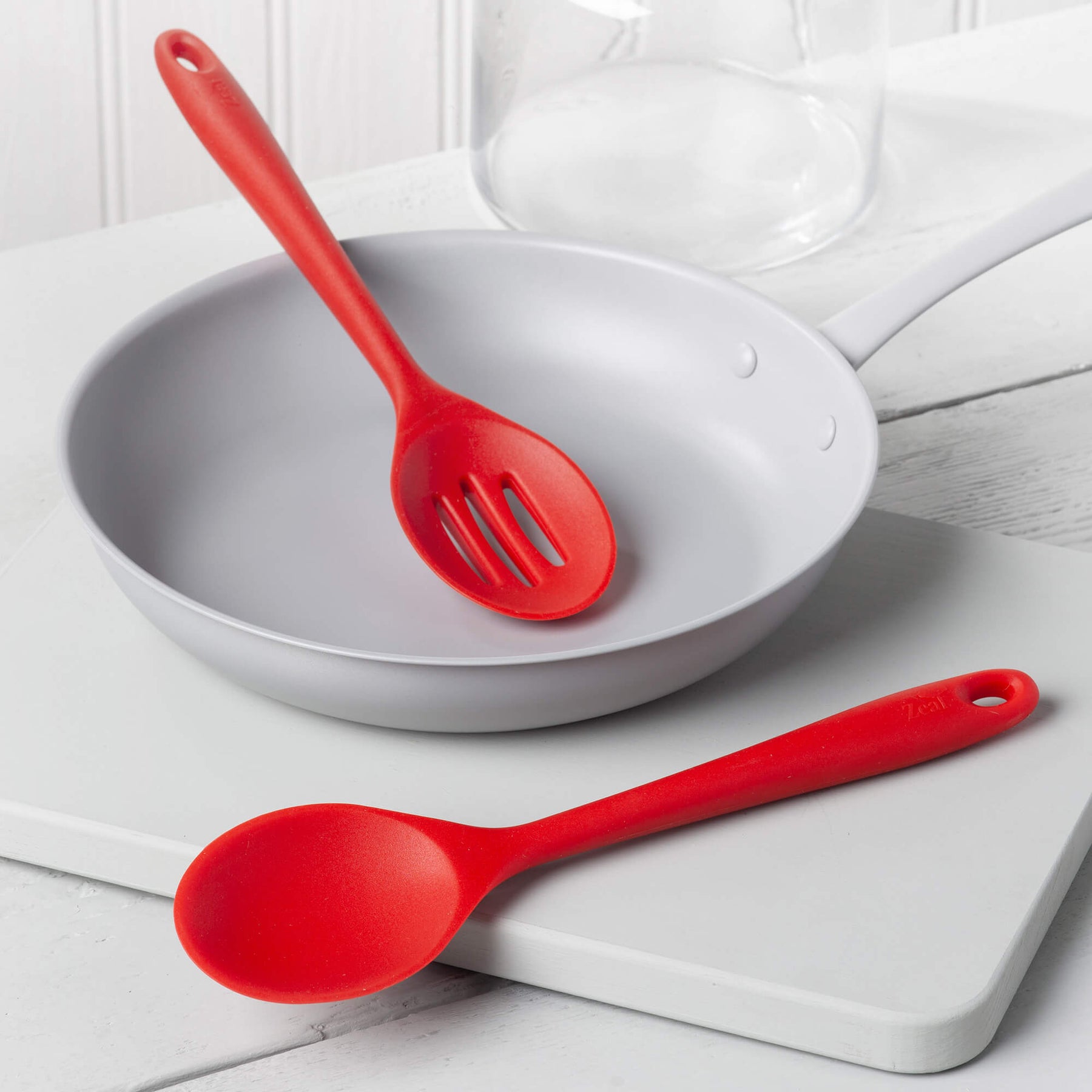 Silicone Spoon & Slotted Spoon Set