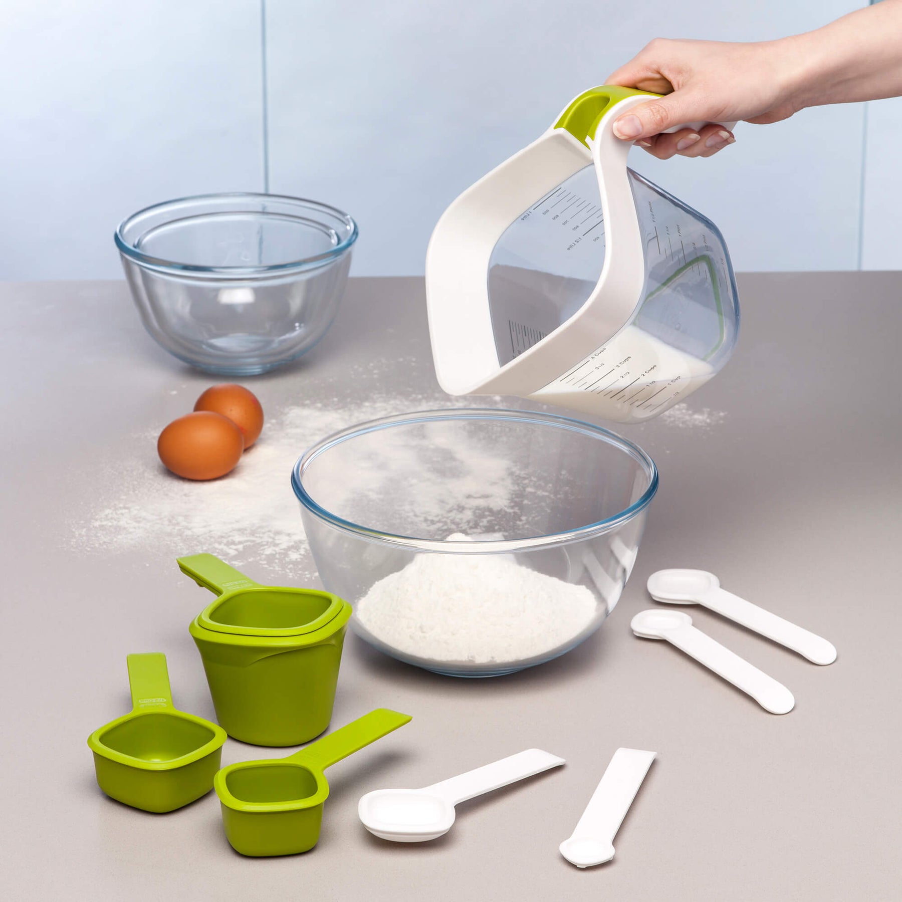 Stack & Store™ Measuring Jug & Spoon Set