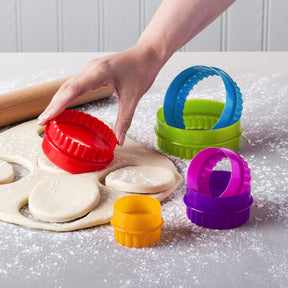 Round Cookie Cutters, Set of 6