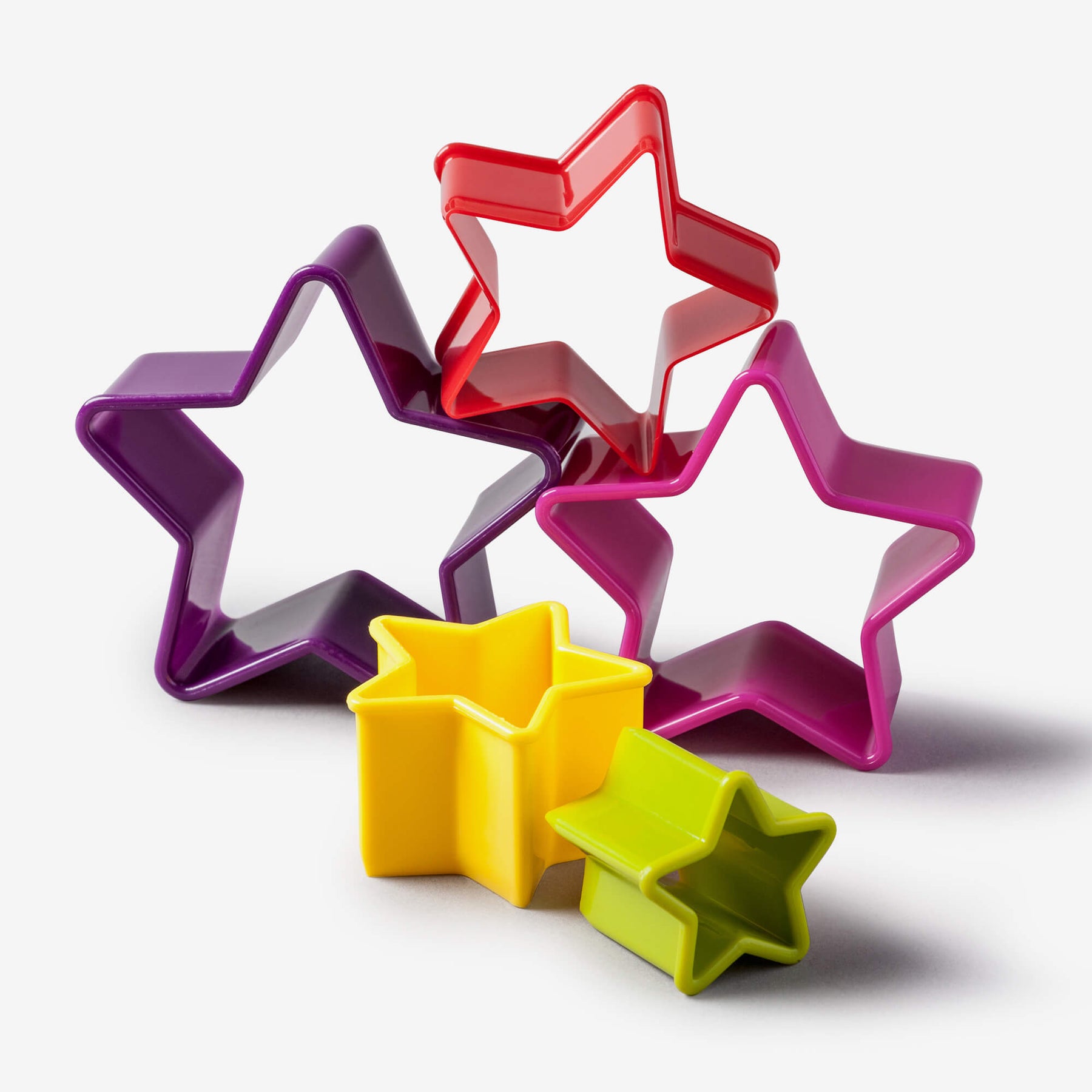 Star Cookie Cutters, Set of 5