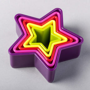 Star Cookie Cutters, Set of 5