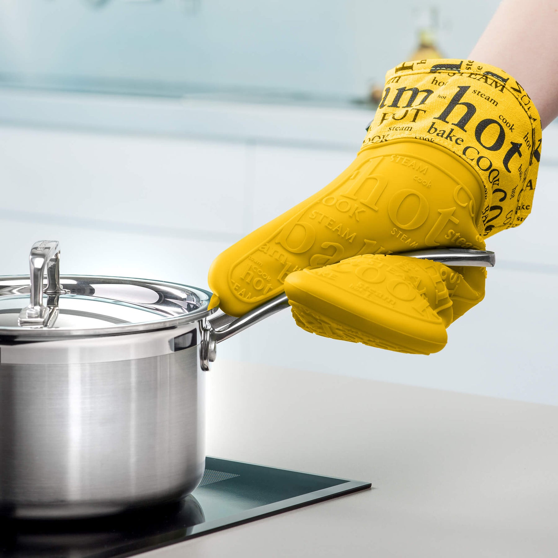 Steam Stop™ Waterproof Silicone Single Oven Glove
